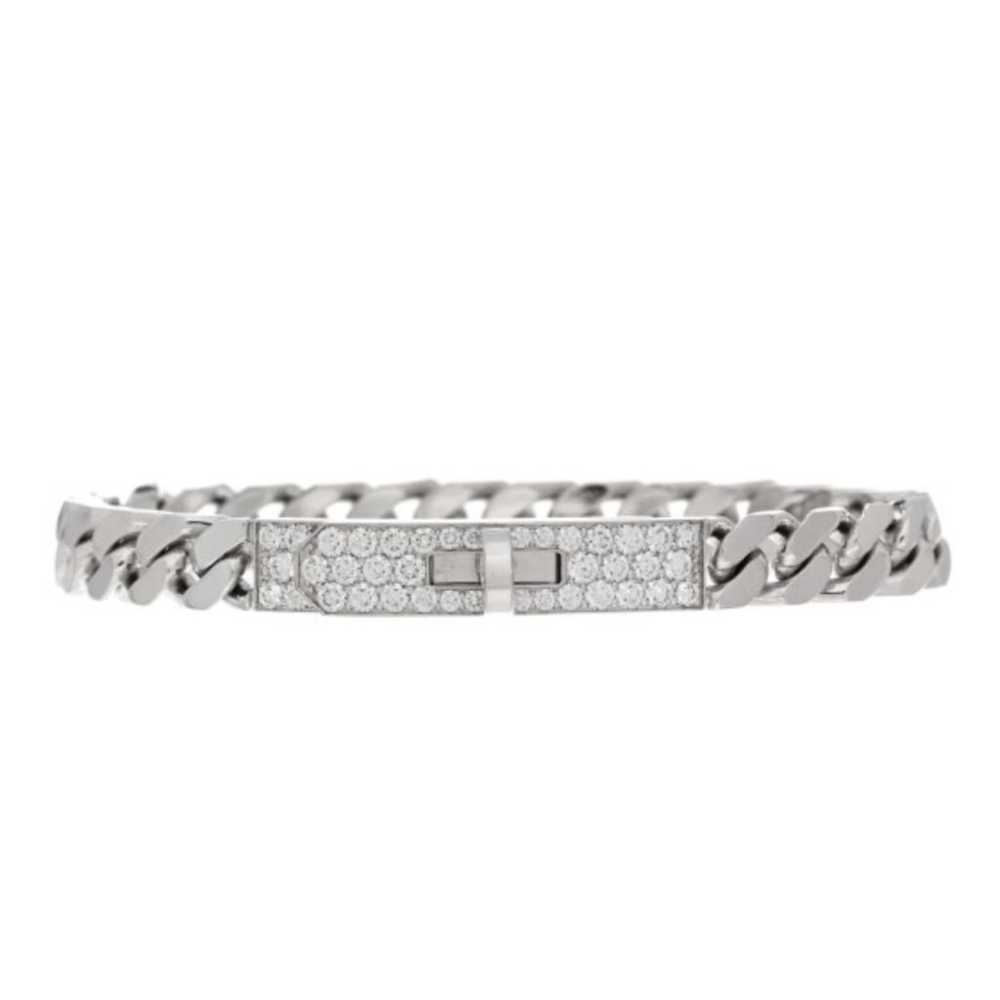 Hermès Kelly Chaîne white gold bracelet - image 4