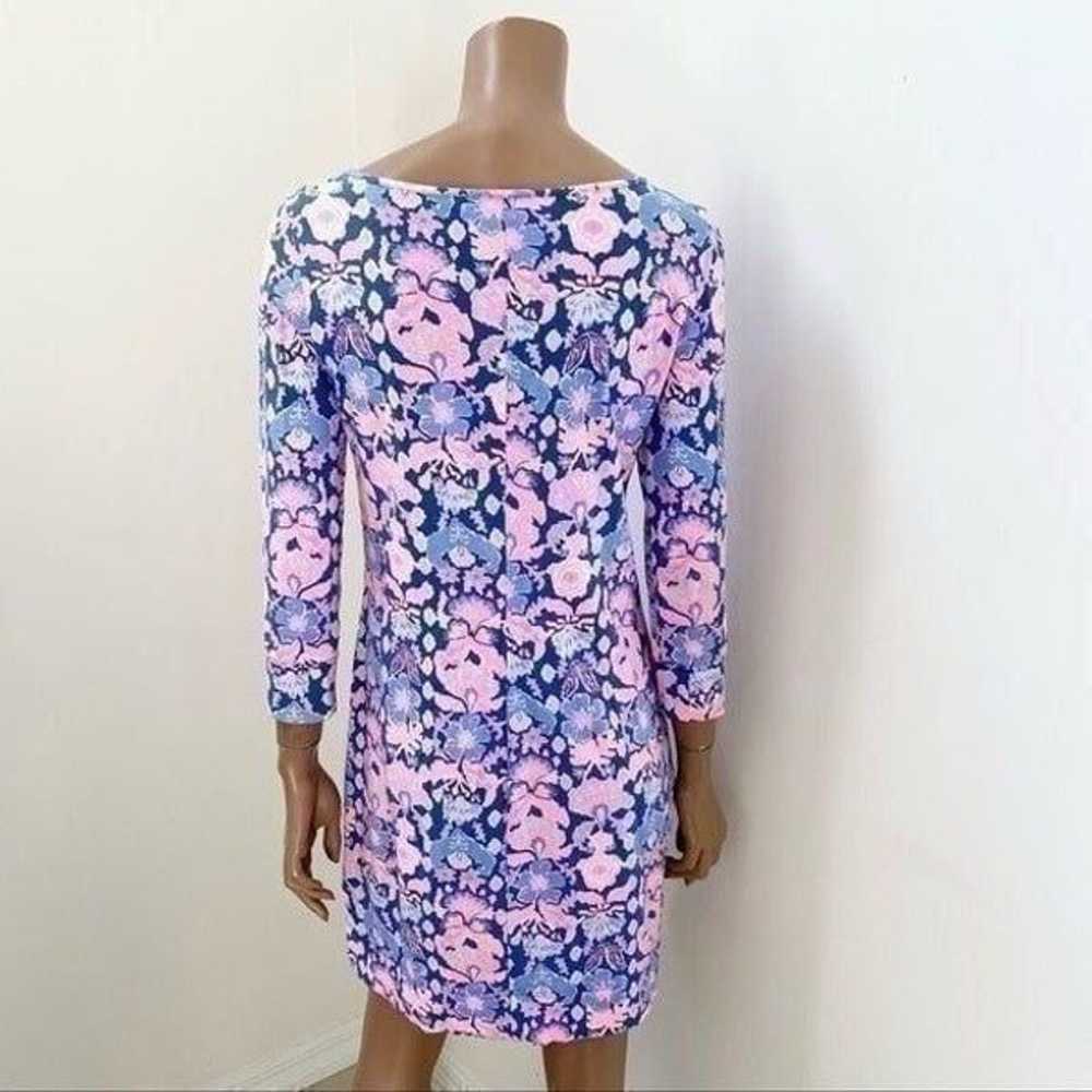 Lilly Pulitzer Marlowe Blue Mini Dress S - image 7