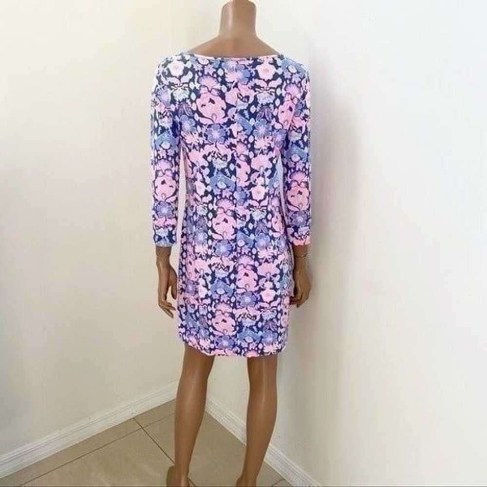 Lilly Pulitzer Marlowe Blue Mini Dress S - image 8