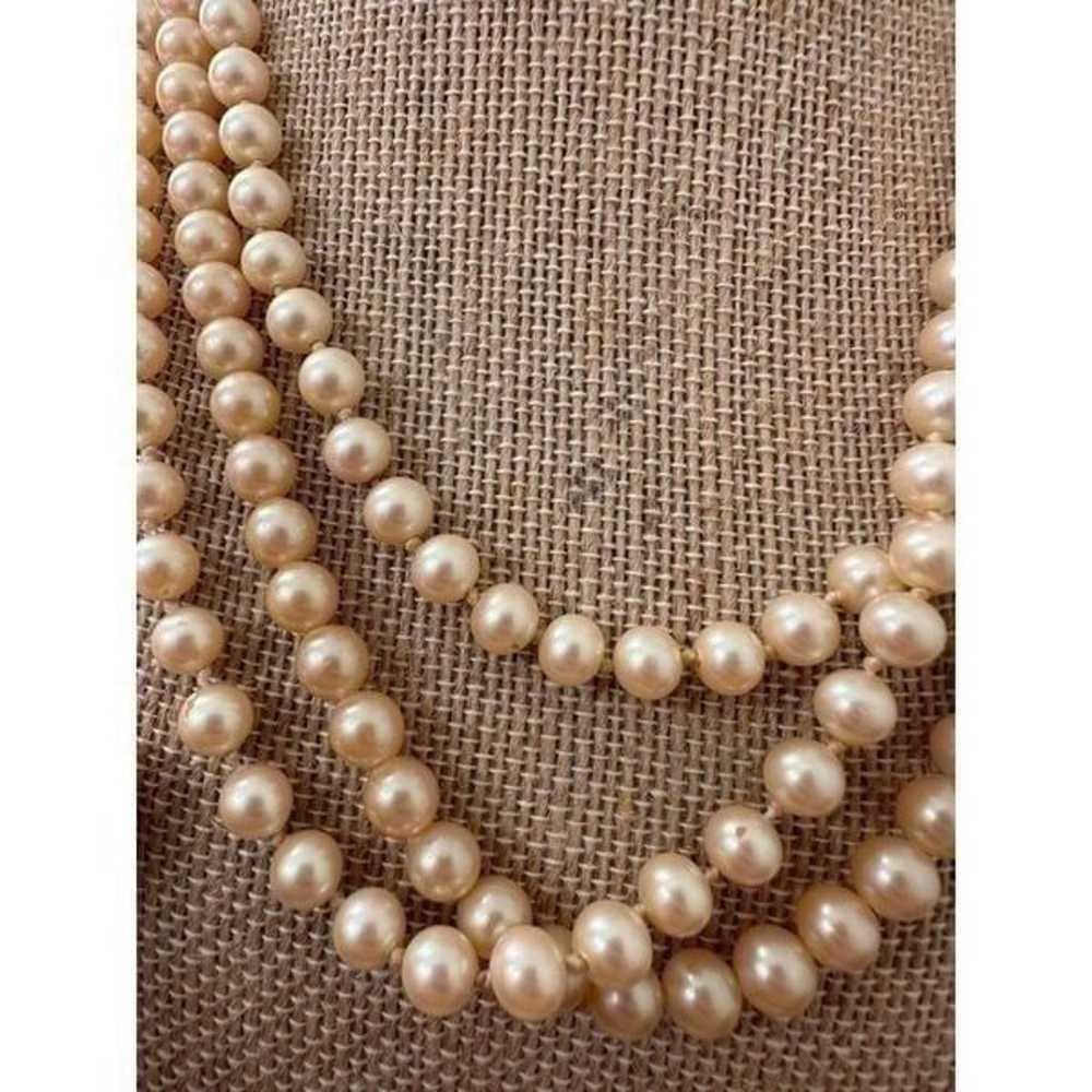 Vintage 50s Japan Faux Pearl Necklace Bundle - image 3