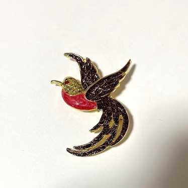 Vintage Antique Bird Brooch Corsage.