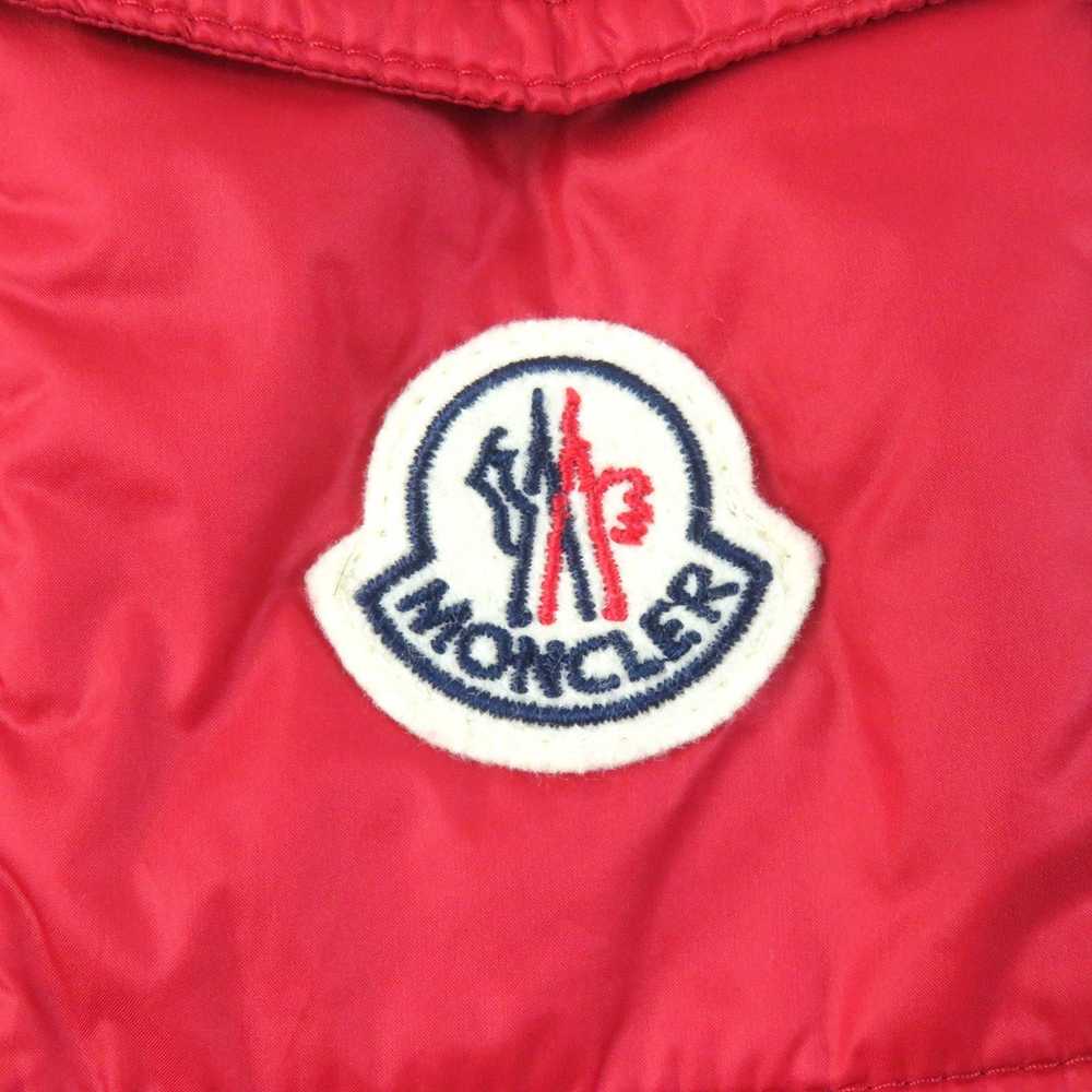 MONCLER Down vest Nylon Red GLYCO - image 6