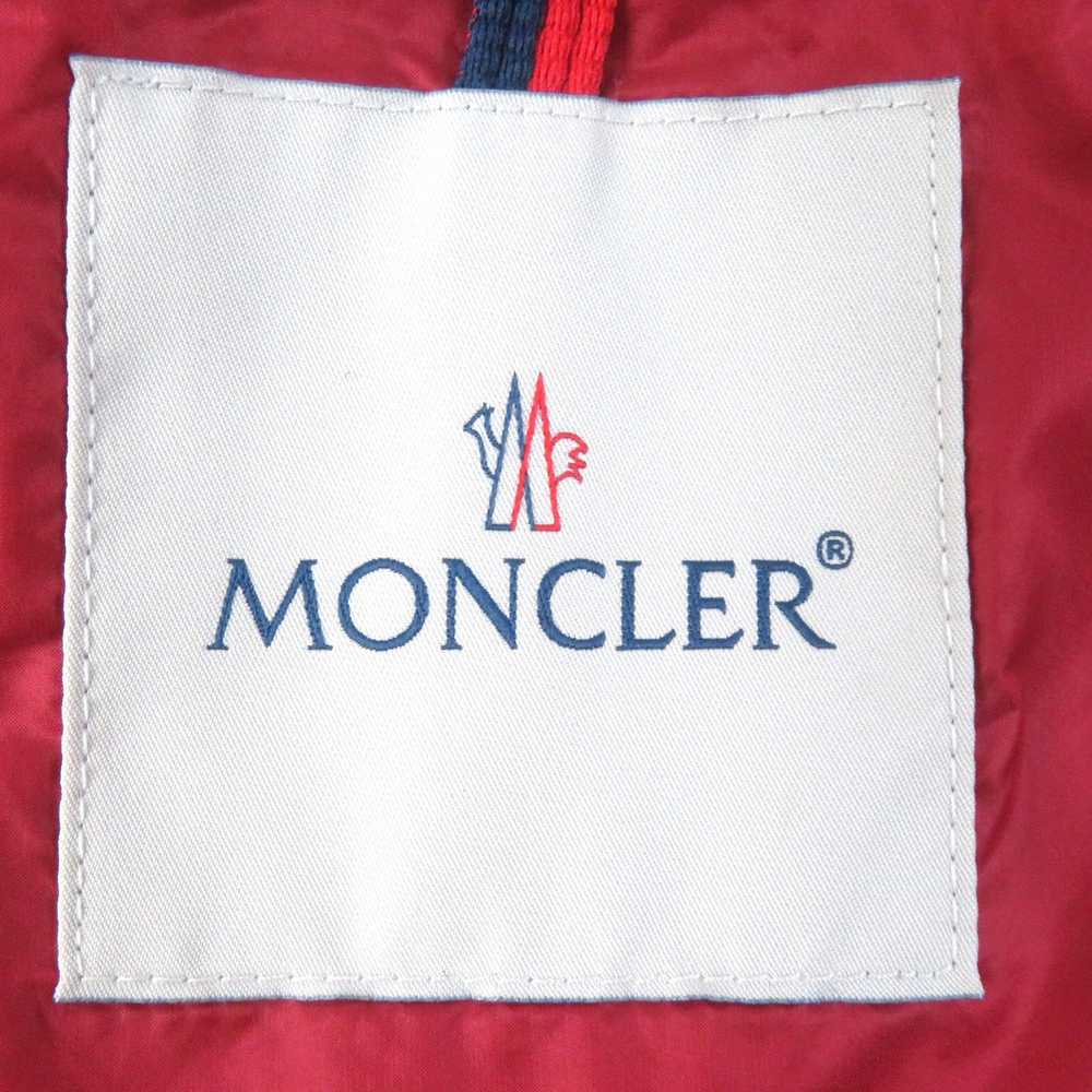 MONCLER Down vest Nylon Red GLYCO - image 8