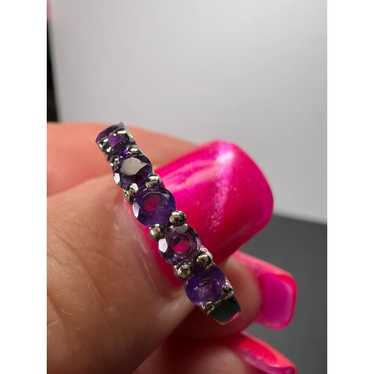 Other Stainless steel amethyst ring size 9 - image 1