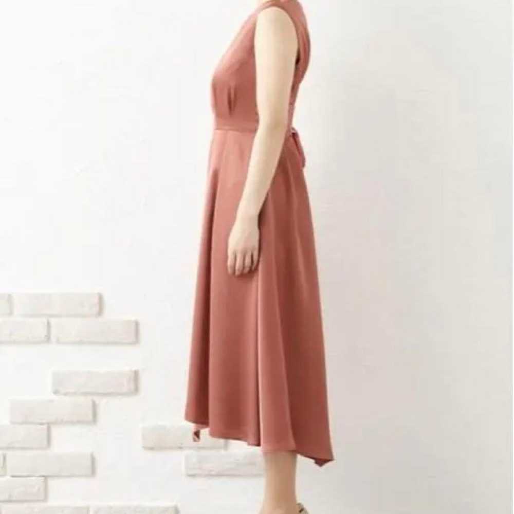 AIMER Satin Sleeveless Asymmetrical Skirt Dress S… - image 3