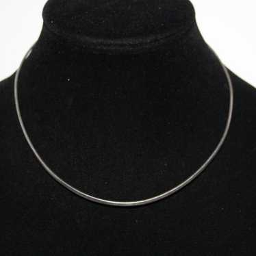 Beautiful vintage sterling silver Collar necklace 