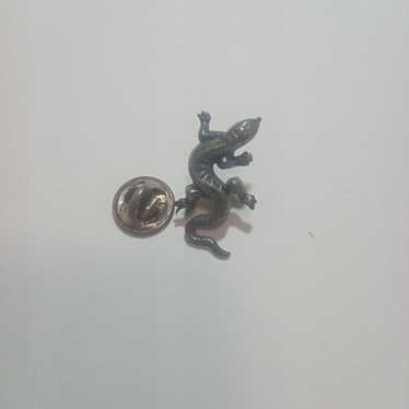 Agnes b. Lizard Pin Badge Vintage - image 1