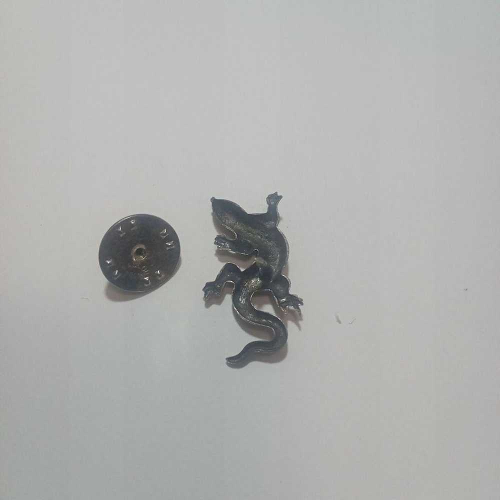 Agnes b. Lizard Pin Badge Vintage - image 2