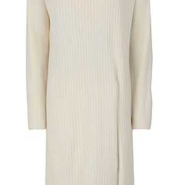 Knee-length wool-blend turtleneck dress/sweater - image 1