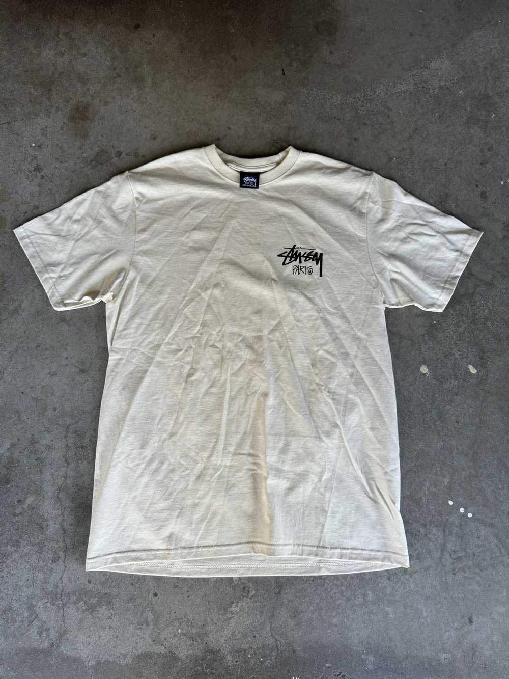 Stussy Stussy Paris Chapter Tee Shirt Cream - image 2