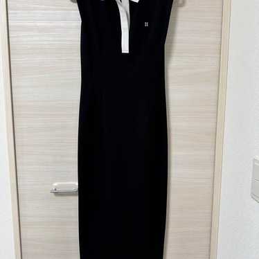 Her lip to French Sleeve Polo Long Dress - image 1