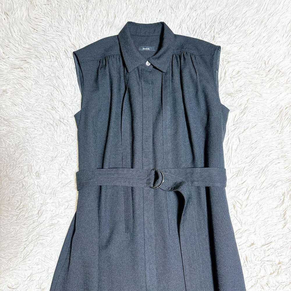 Allureville Linen-like Ox Front Tuck Shirt Dress - image 5