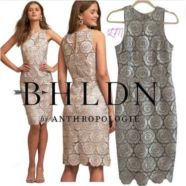 New Anthropologie BHLDN Emmeline Lace Midi Dress … - image 1