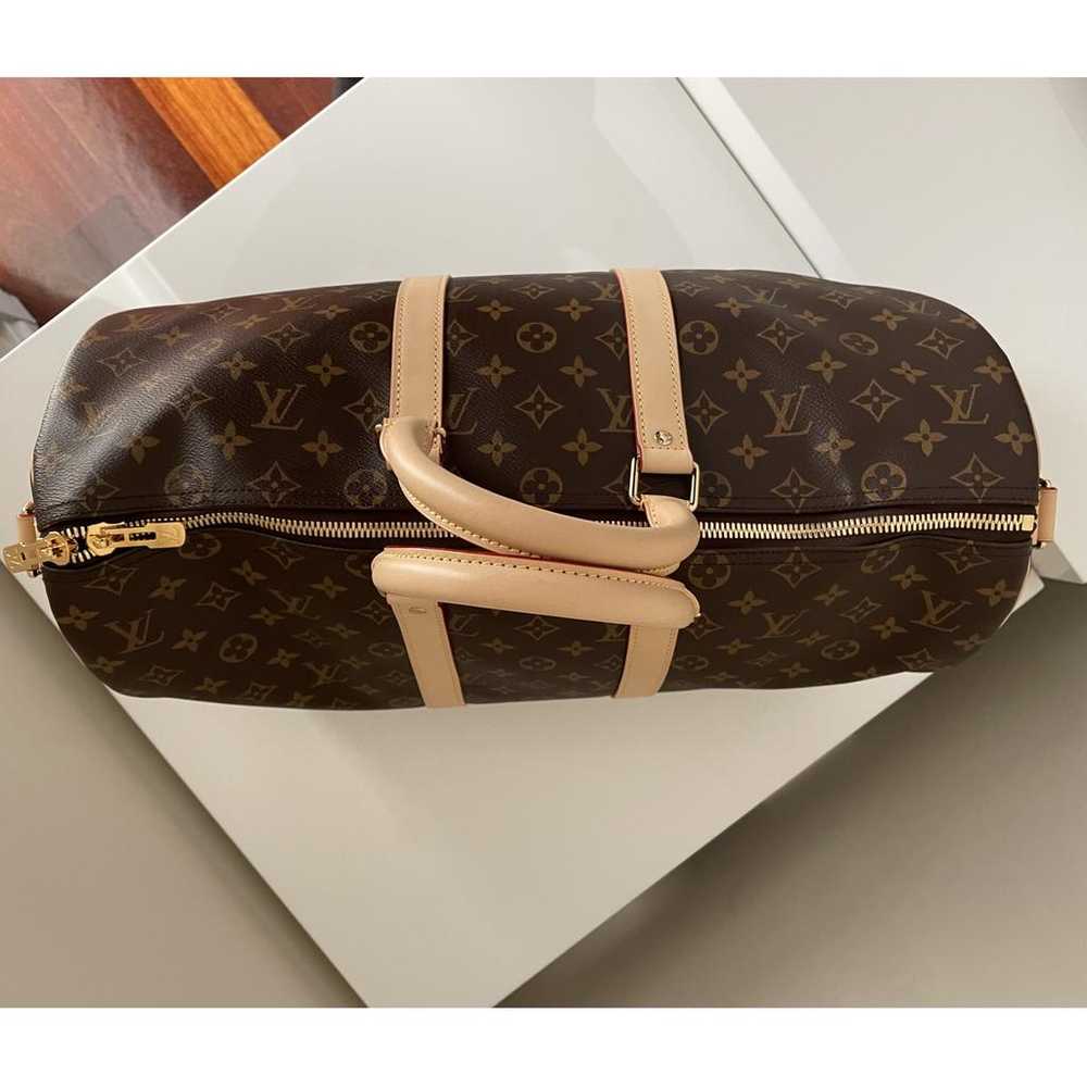 Louis Vuitton Keepall cloth travel bag - image 10