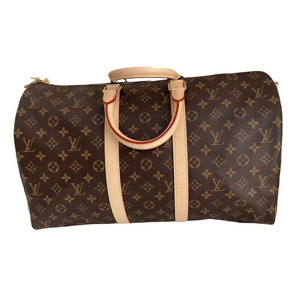 Louis Vuitton Keepall cloth travel bag - image 1