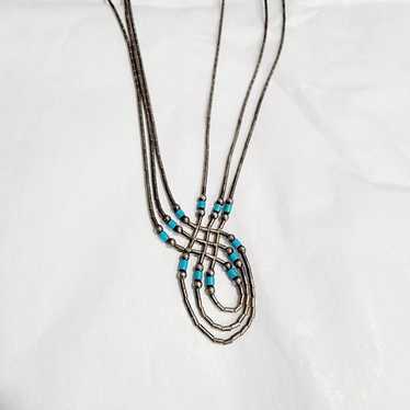 Sterling Silver 3 Strand - image 1