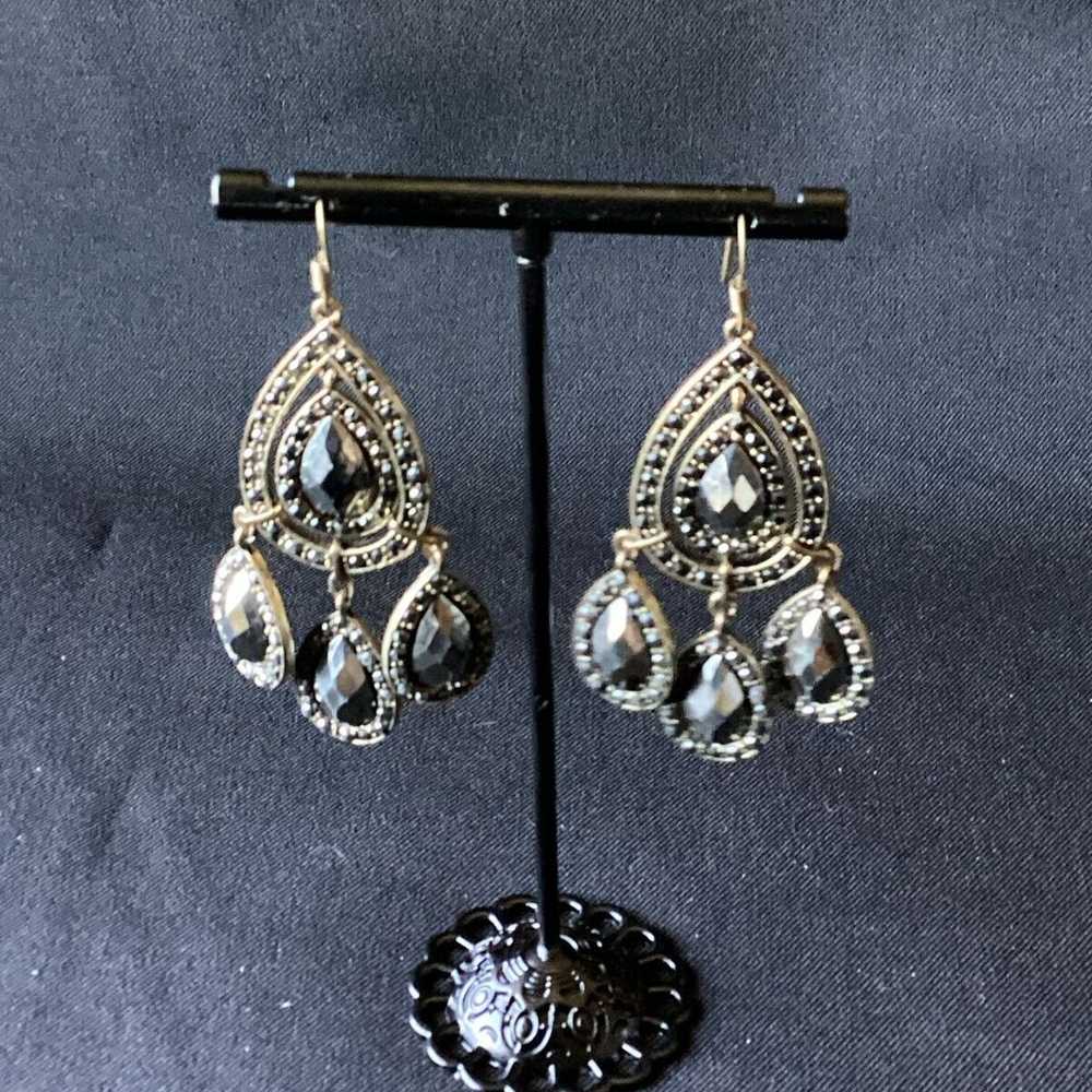 Vintage Nancy & Rise Matching Necklace and Earrin… - image 10