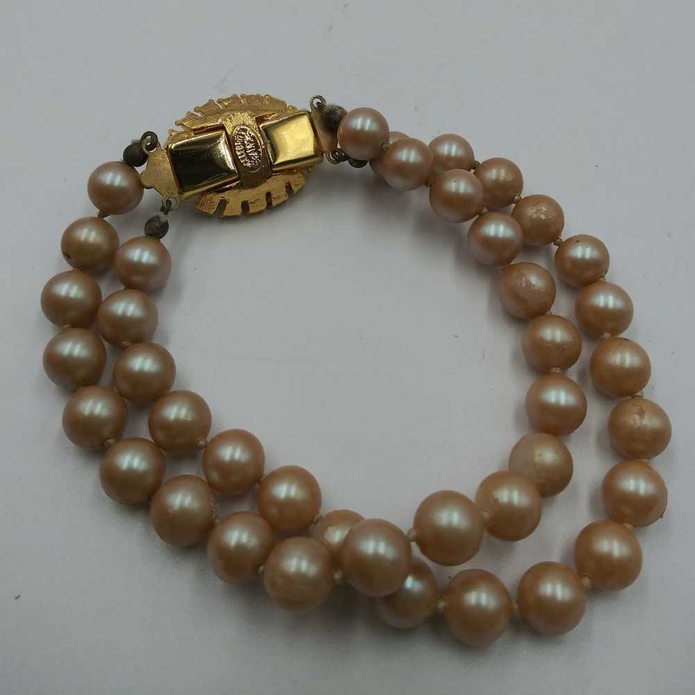 Double strand Rose Bracelet Celebrity NY - image 5