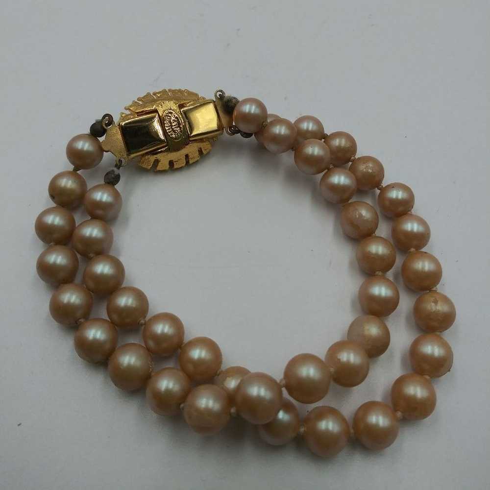 Double strand Rose Bracelet Celebrity NY - image 9