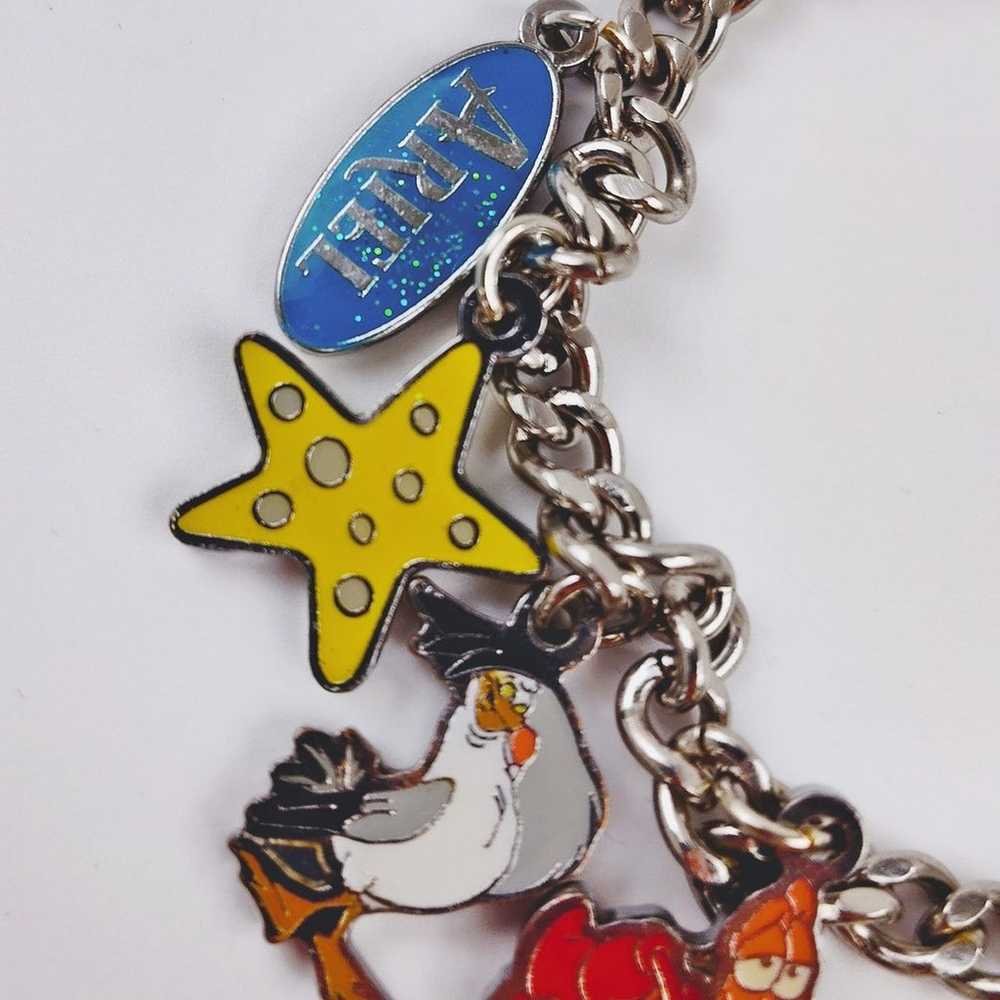 Disney Little Mermaid Vintage Charm Bracelet Arie… - image 3