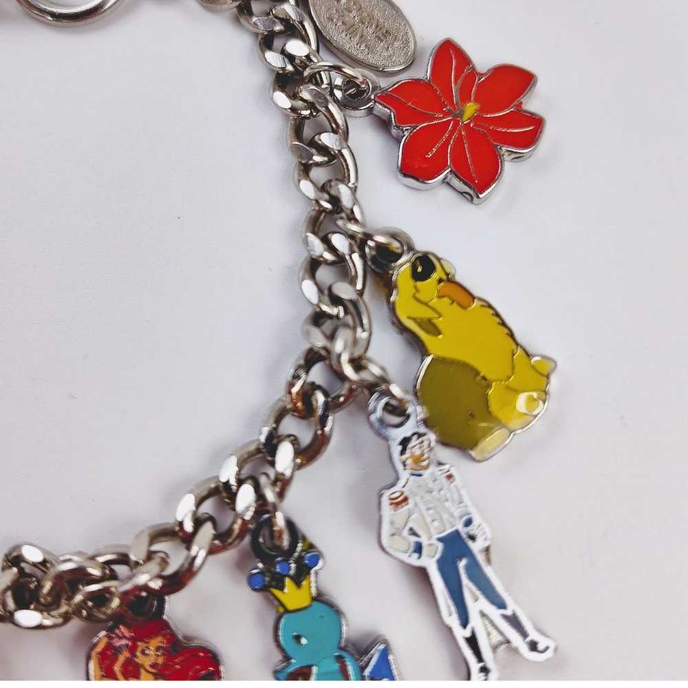 Disney Little Mermaid Vintage Charm Bracelet Arie… - image 6