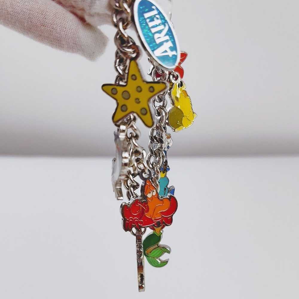 Disney Little Mermaid Vintage Charm Bracelet Arie… - image 9