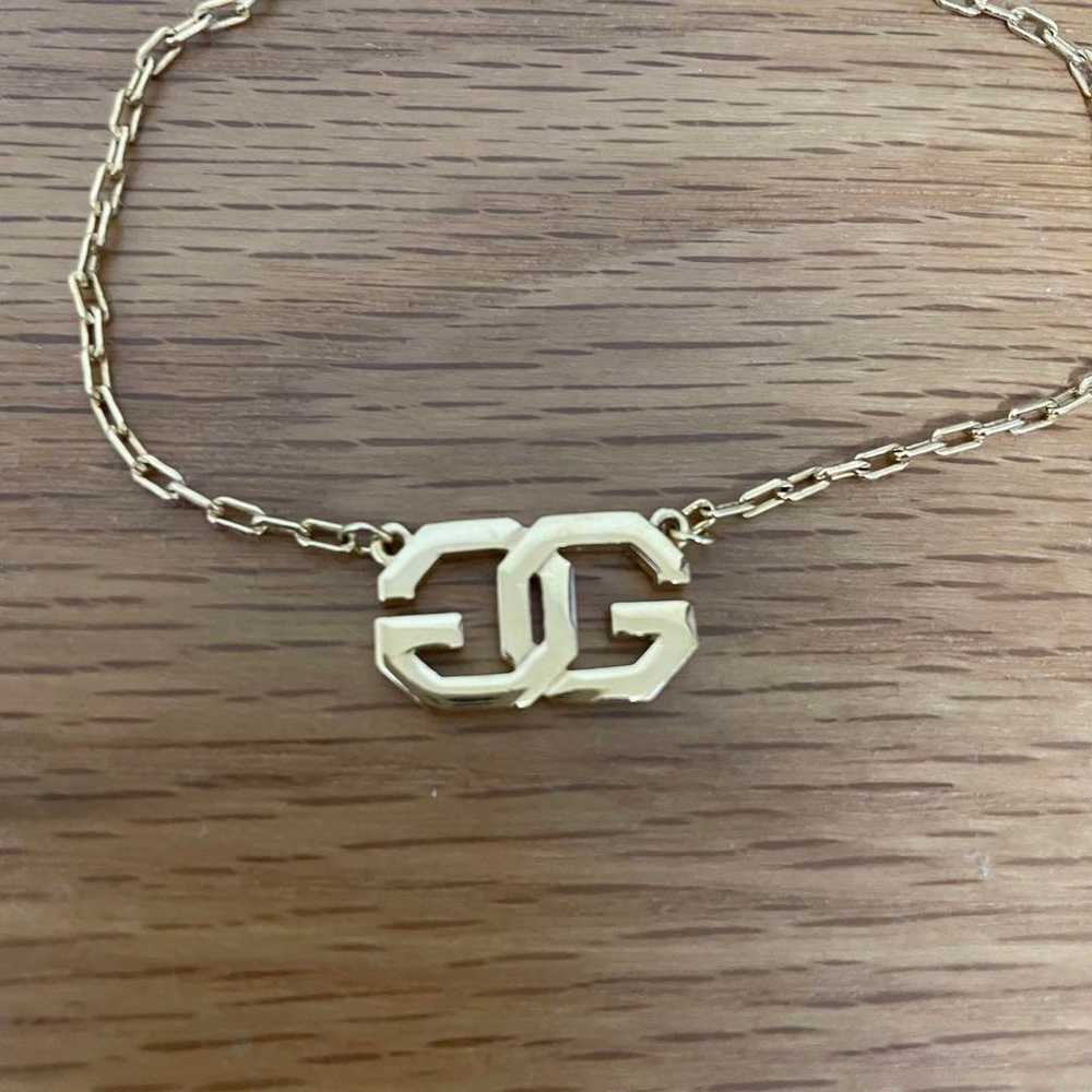 【Excellent condition】GIVENCHY Necklace GG Logo Vi… - image 2