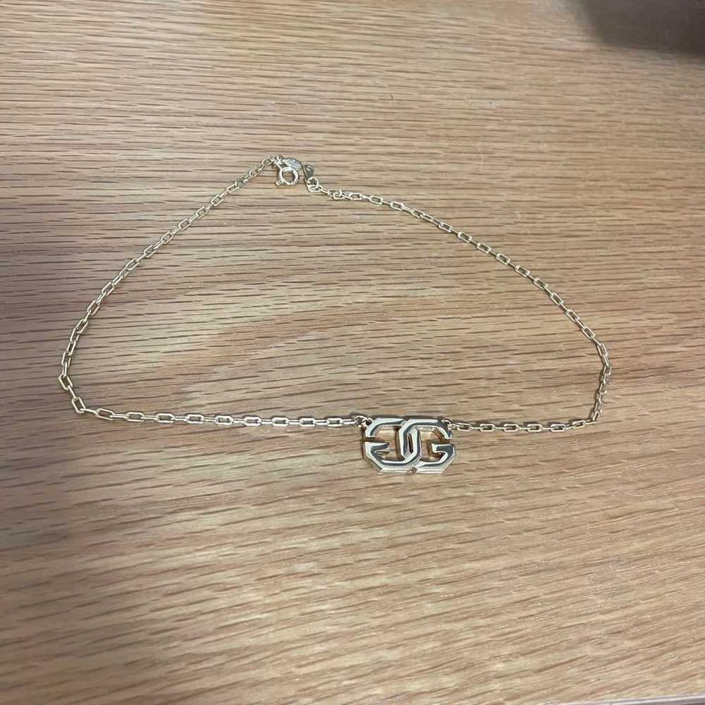 【Excellent condition】GIVENCHY Necklace GG Logo Vi… - image 3