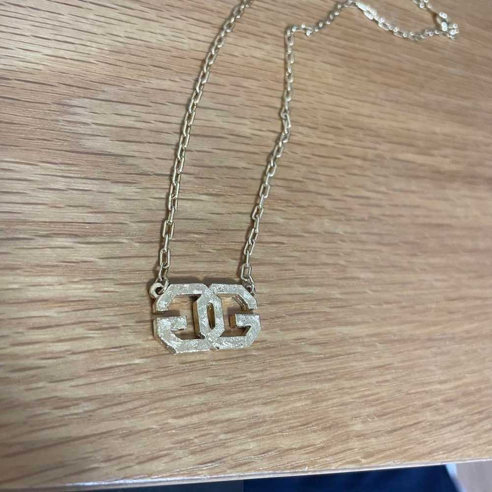 【Excellent condition】GIVENCHY Necklace GG Logo Vi… - image 6