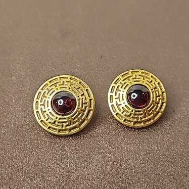 VINTAGE MFA EGYPTIAN REVIVAL EARRINGS