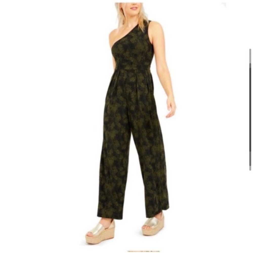 FREE PEOPLE OLIVE ANIMAL PRINT JUMPSUIT XL - image 5