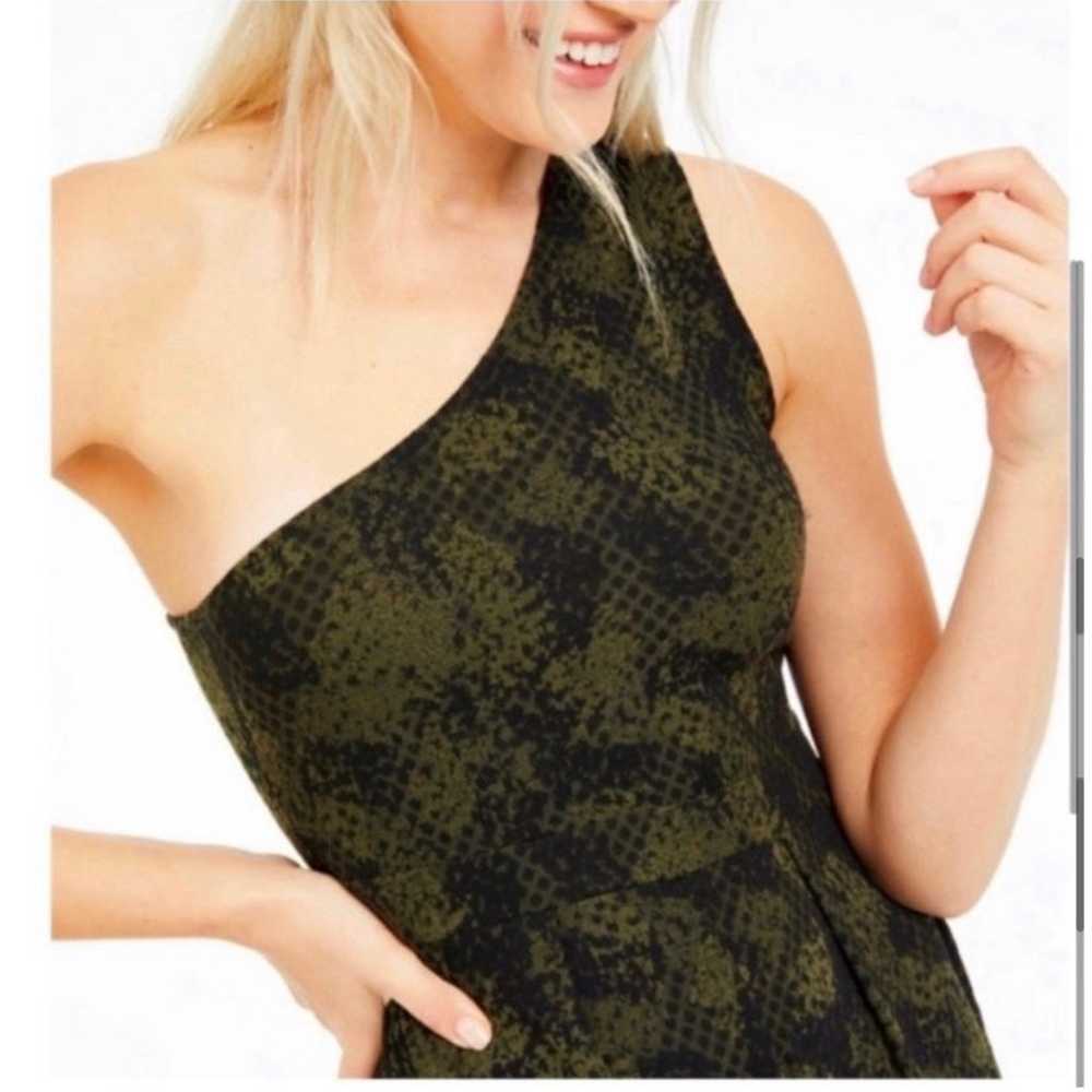 FREE PEOPLE OLIVE ANIMAL PRINT JUMPSUIT XL - image 7