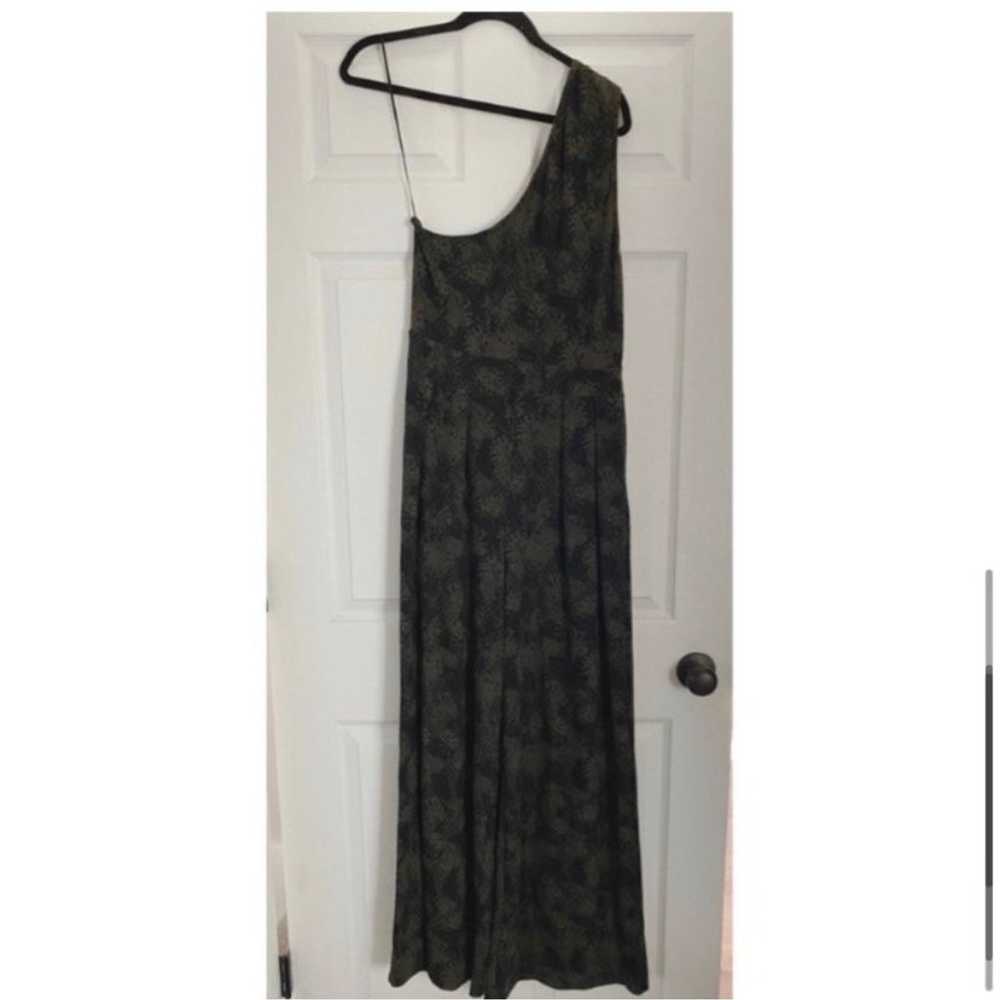 FREE PEOPLE OLIVE ANIMAL PRINT JUMPSUIT XL - image 9