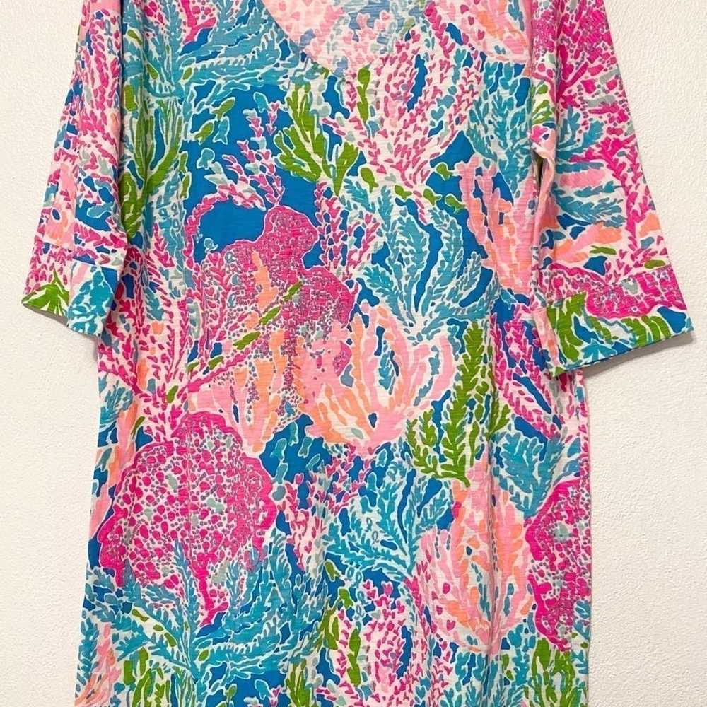 Lilly Pulitzer Eliza Dress Let’s Cha Cha - image 2