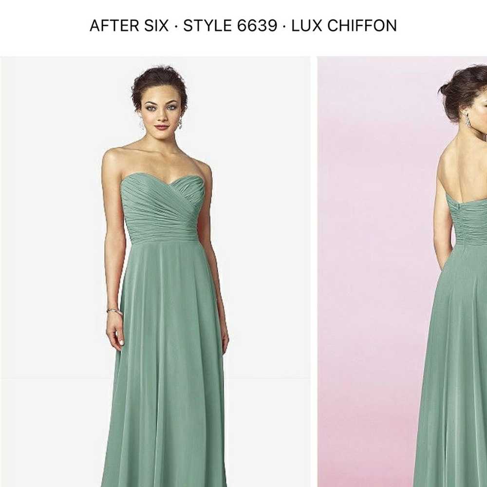 After six bridesmaid dress - image 1