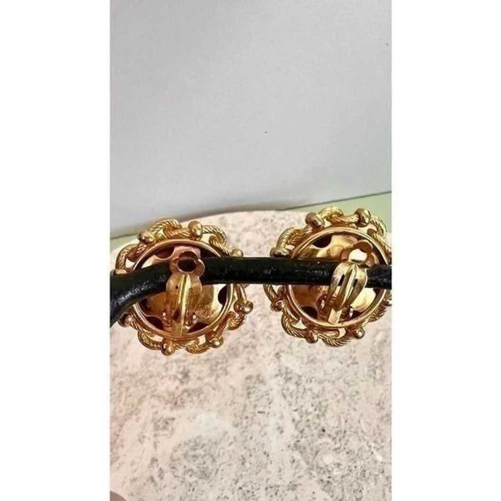 Vintage Napier Women's Gold Tone Huge Shiny Chain… - image 3