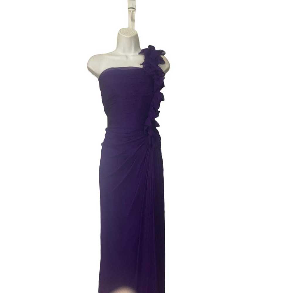 Tadashi Silk One Shoulder Dress - image 2