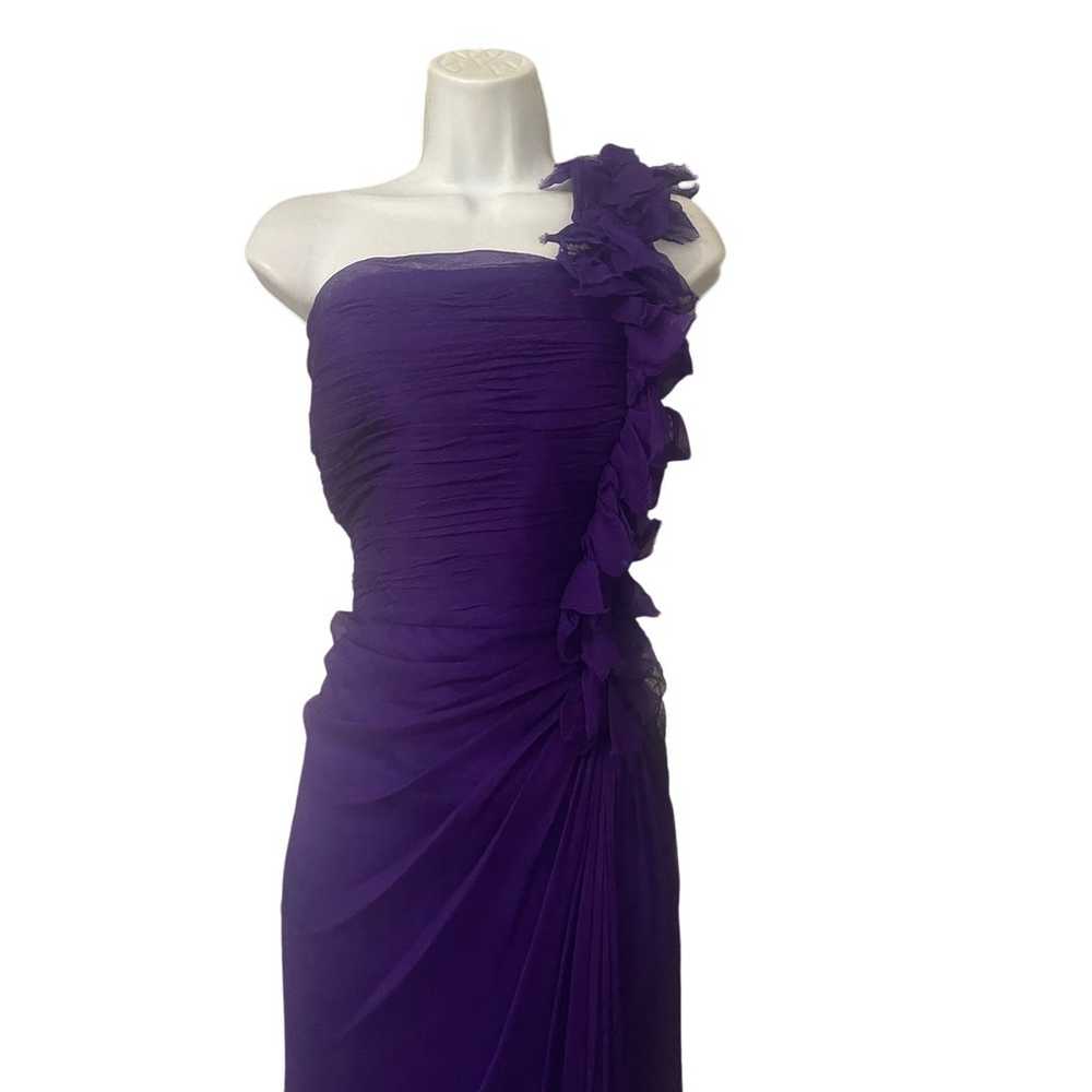 Tadashi Silk One Shoulder Dress - image 3