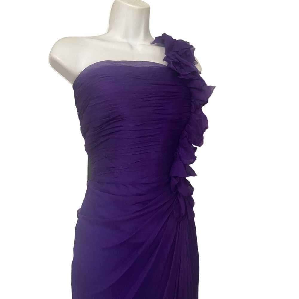 Tadashi Silk One Shoulder Dress - image 4