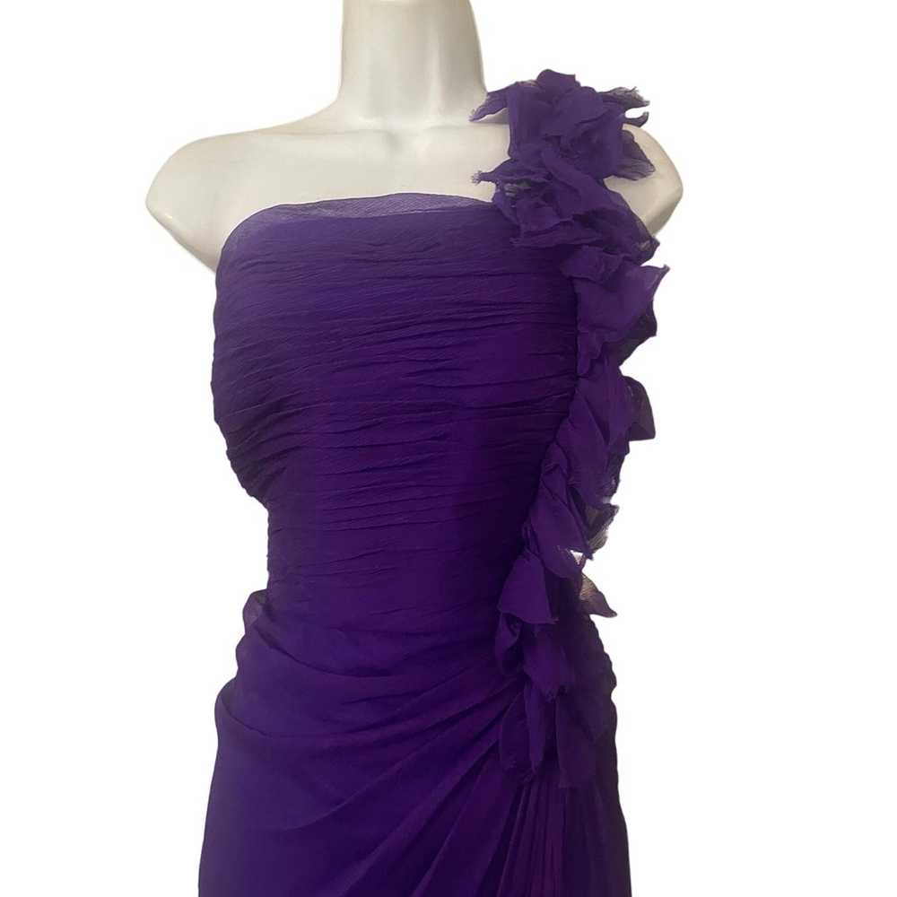 Tadashi Silk One Shoulder Dress - image 6