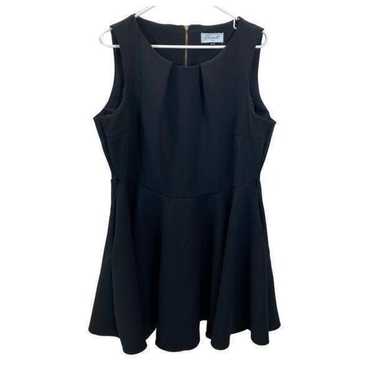 Closet London Brand Black Sleeveless Mini Dress Fu