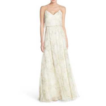 Jenny buy Yoo Blush Gardens Floral Maxi Bridesmaid Dress