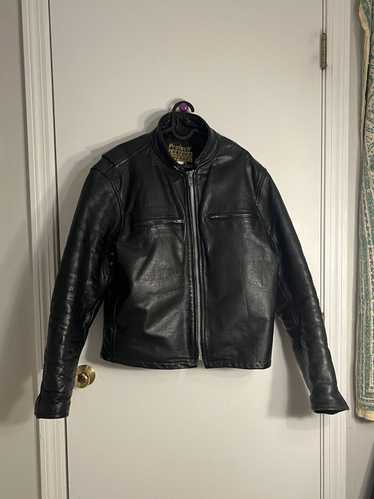 Leather Jacket × Vintage VINTAGE PROTECH LEATHER J