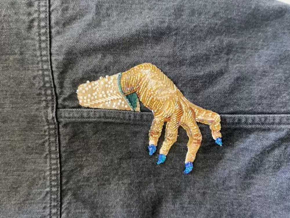 Undercover Undercover denim jacket - image 4