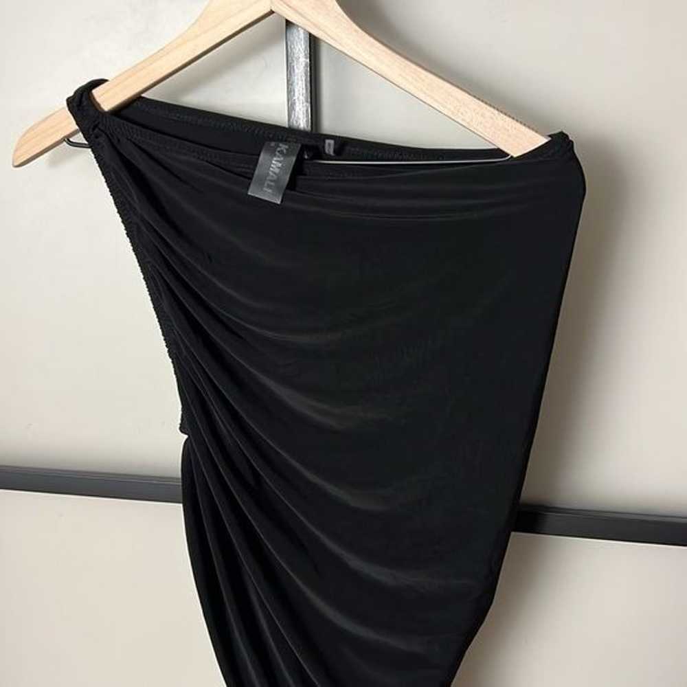 NWOT Norma Kamali Diana Gown in Black Size Small - image 5