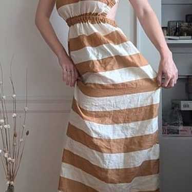 Cala de la Cruz Striped Summer Dress - image 1