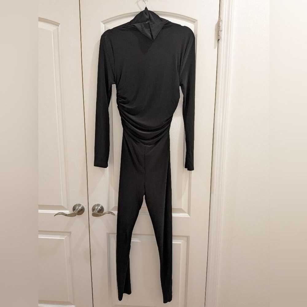 NWOT NORMA KAMALI TURTLE NECK CATSUIT - image 4