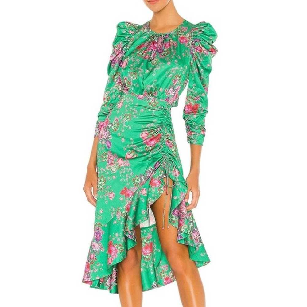 For Love & Lemons Ross Floral Midi Dress - image 1