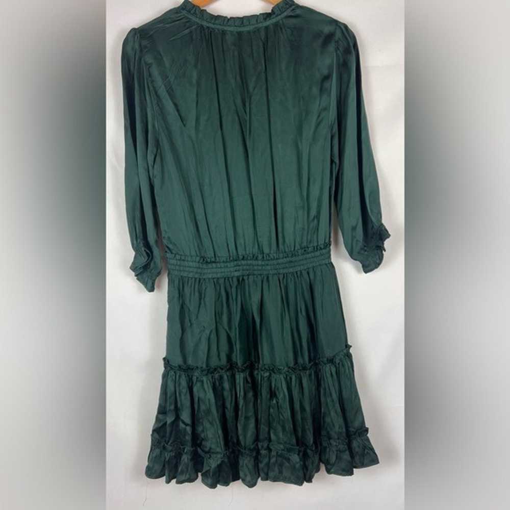 Walker & Wade Ibiza Dress / Emerald Silk - image 6