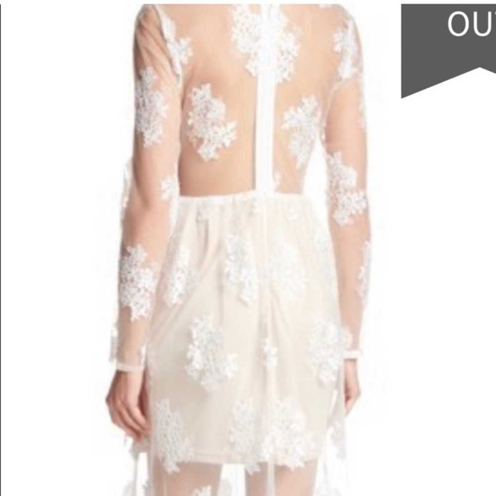 Lace overlay dress - image 4